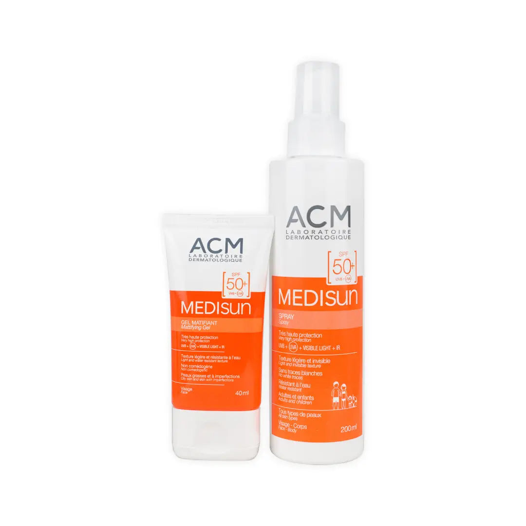 ACM Medisun SPF50+ Spray & Gel Set