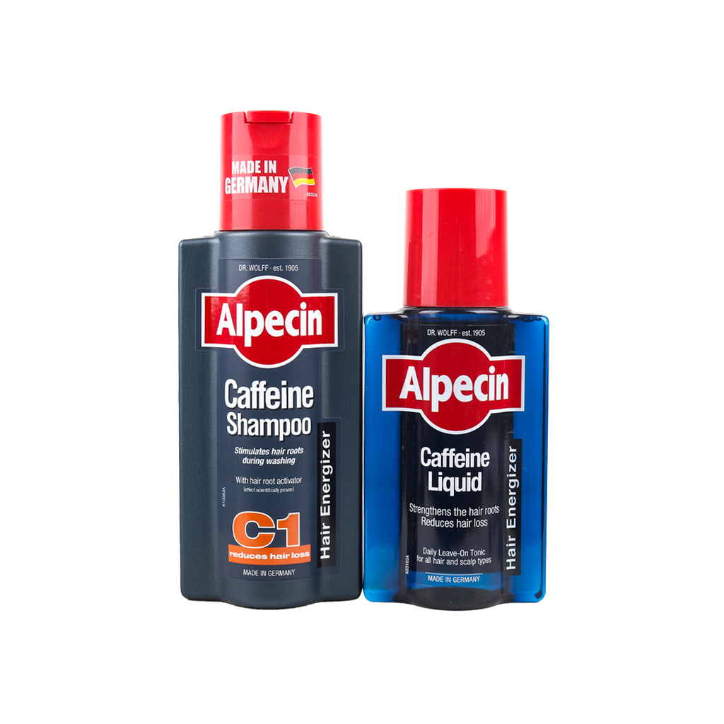 Alpecin Caffeine Liquid + Shampoo Set