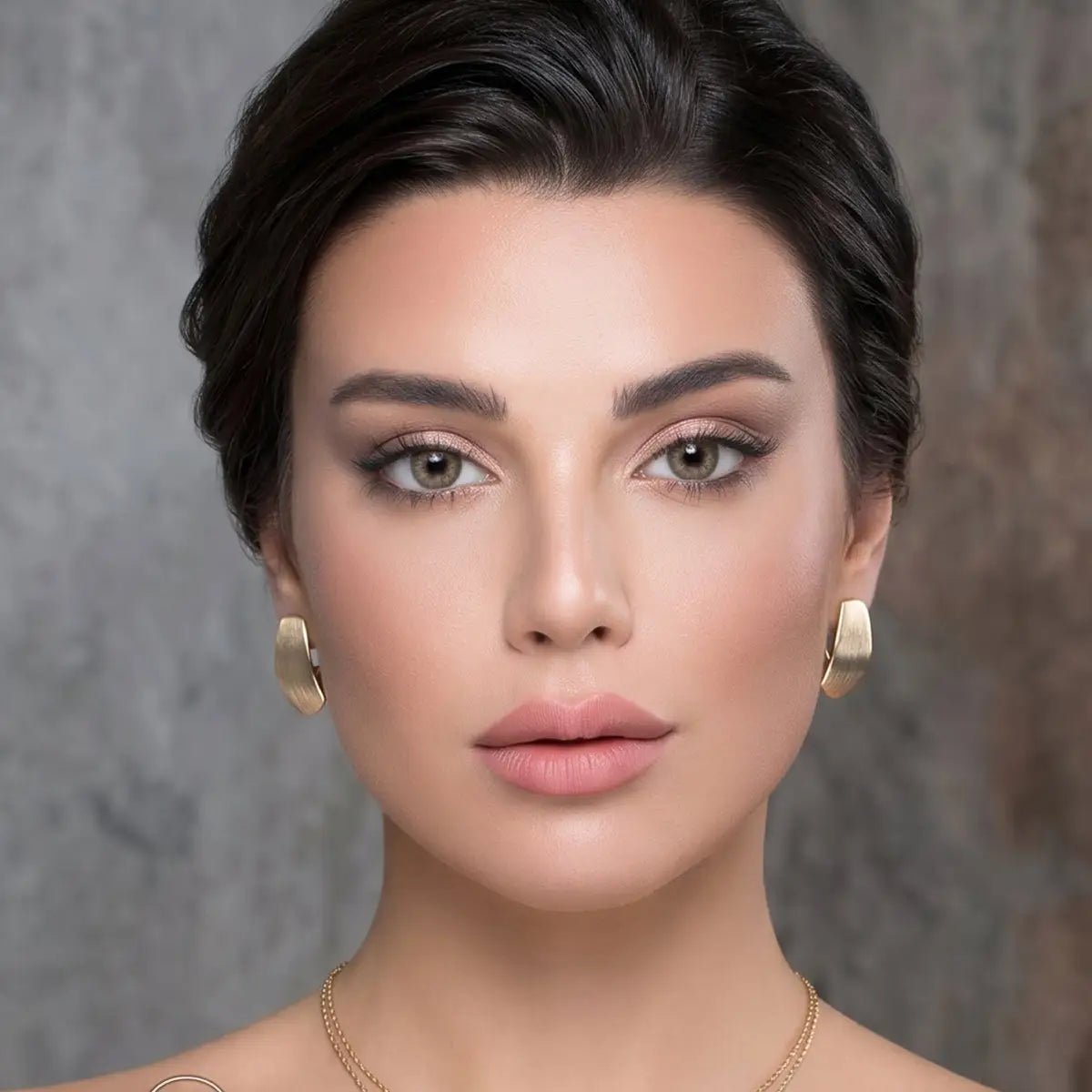 59846-Amore Color Contact Lenses - Amore Verde +1