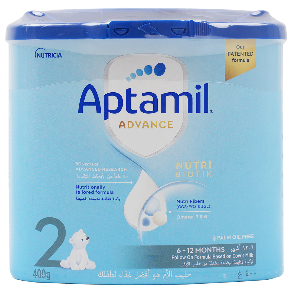 Aptamil Advance Nutri Biotik No.2 Milk 400gm – Pharmazone