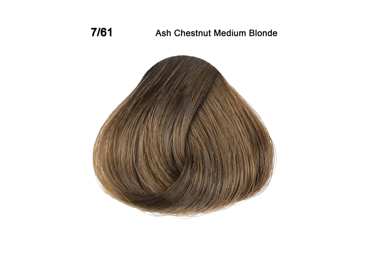 32177-Lakme Chroma 7/61 Ash Chestnut Medium Blonde 60ml +1
