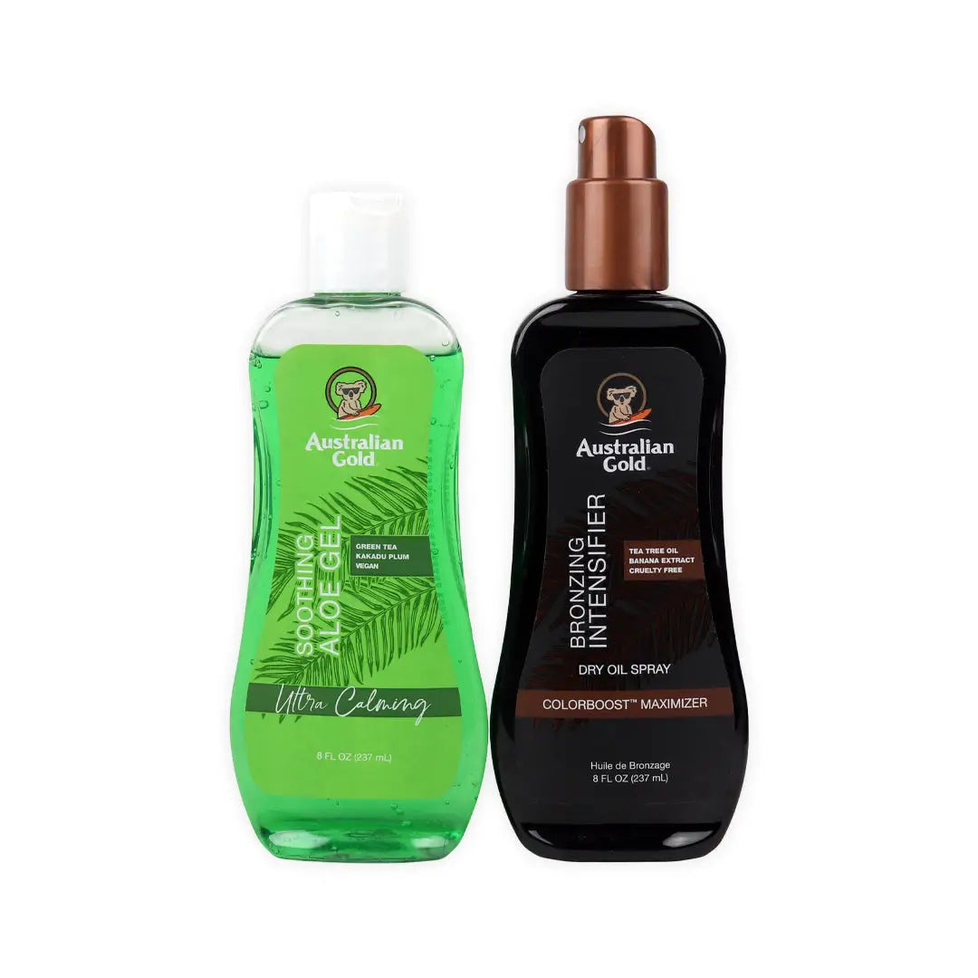 97106-Autralian Gold After Sun Gel + Bronzing Oil Spray Set +1