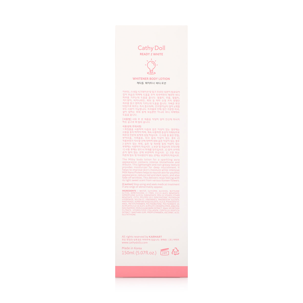 Cathy Doll Ready 2 White Whitener Body Lotion 150ml