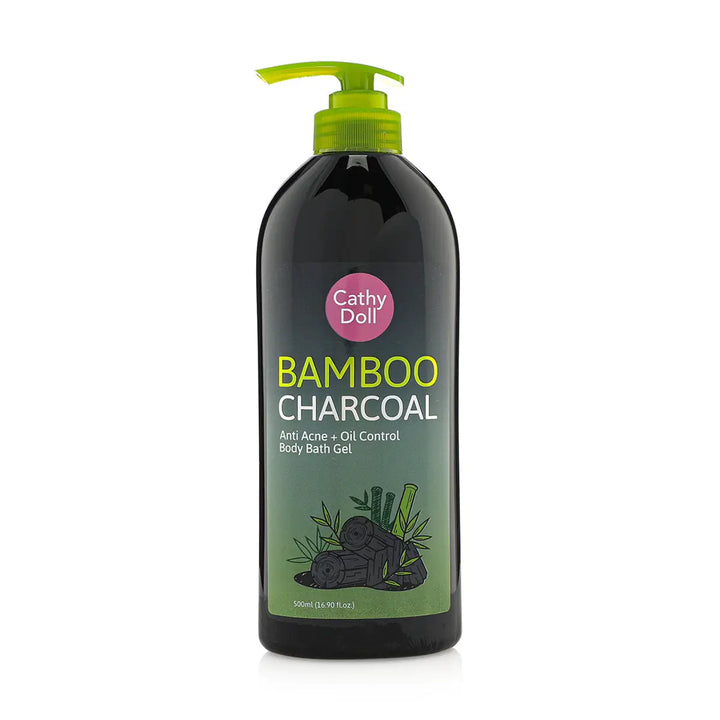 51956-Cathy Doll Bamboo Charcoal Body Bath Gel 500ml +2