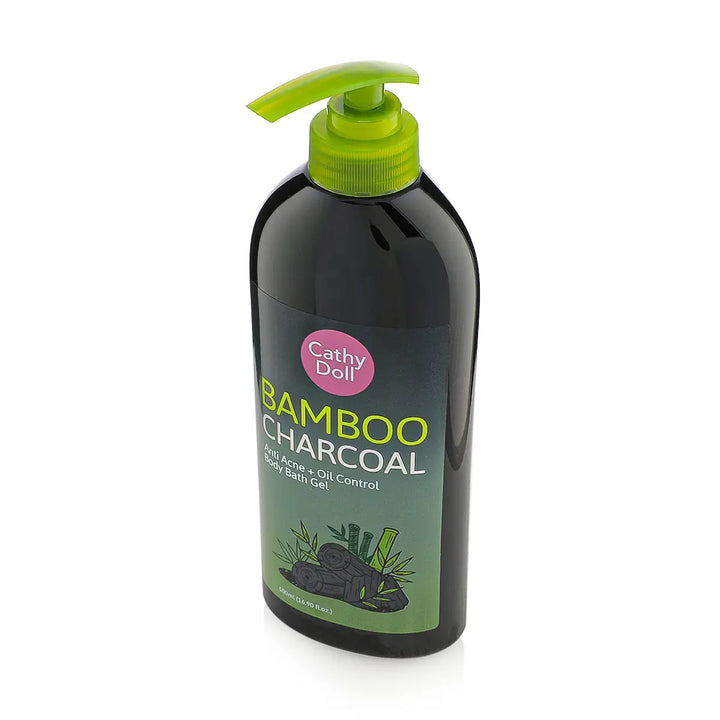 51956-Cathy Doll Bamboo Charcoal Body Bath Gel 500ml +3