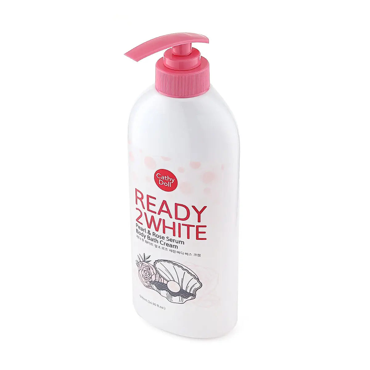53244-Cathy Doll Ready 2White Body Bath Cream 500ml +1