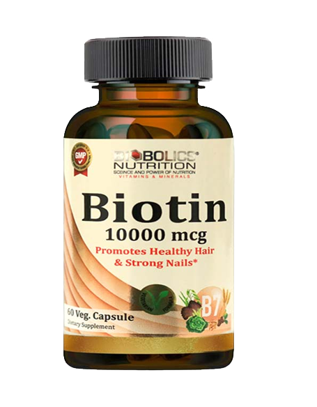 BIOBOLICS BIOTIN 10000MCG 60 VEG.CAPSULE