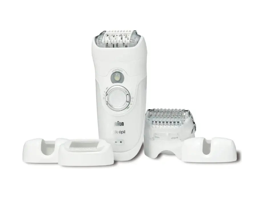 Braun Silk-Epil 7681 Wet and Dry+5 Attachments White