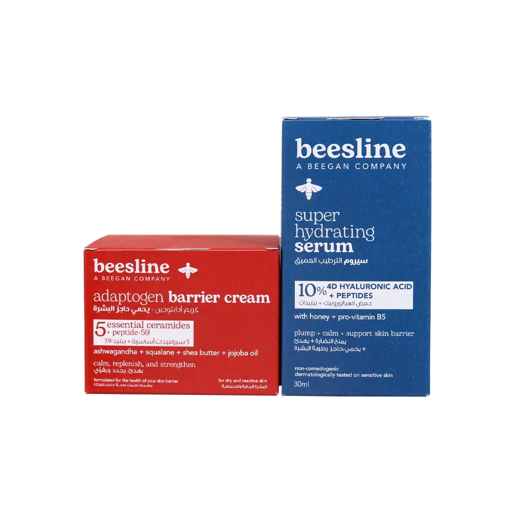Beesline Adaptogen Cream + Hydrating Serum-Set
