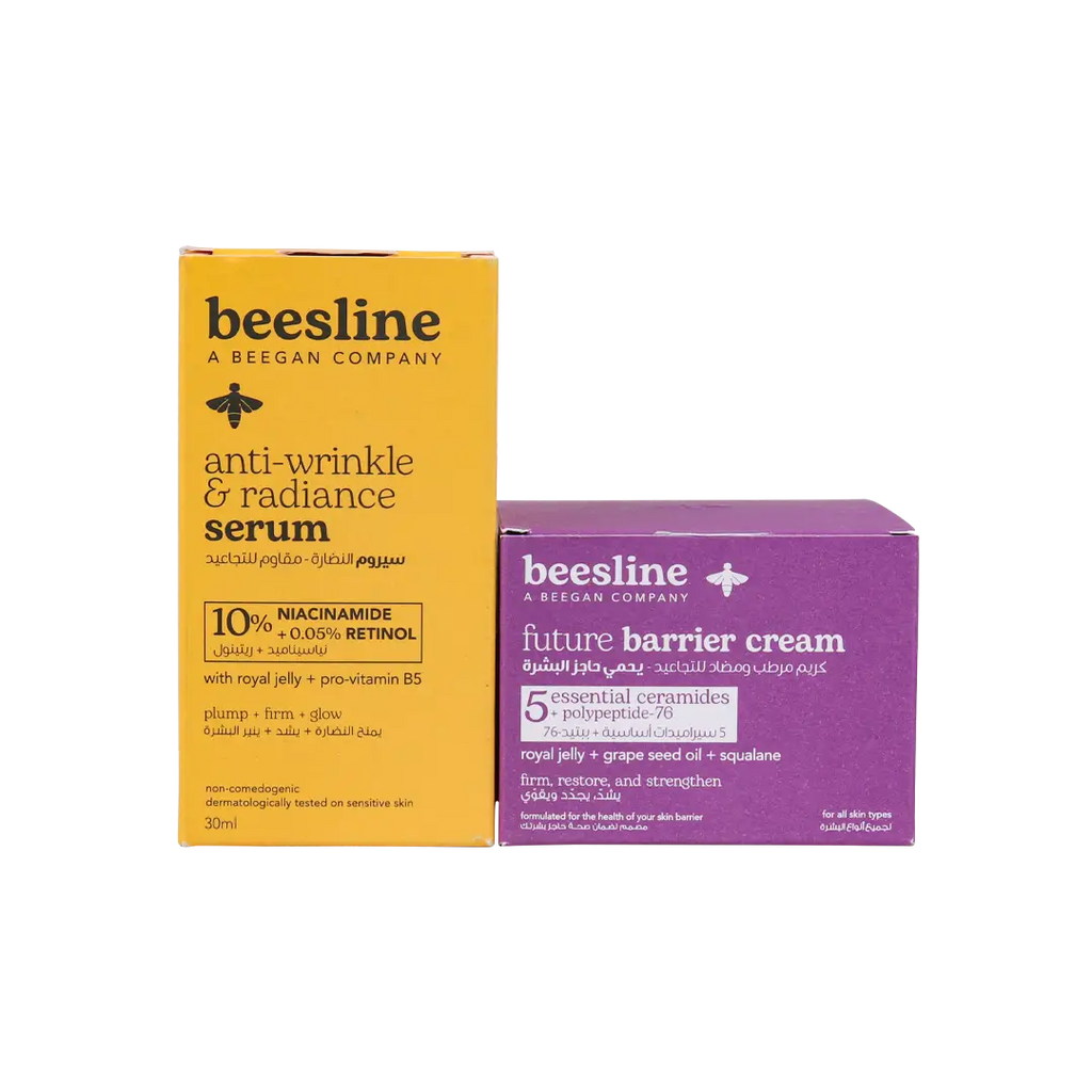 Beesline Anti Ageeing Cream + Radiance Serum-Set