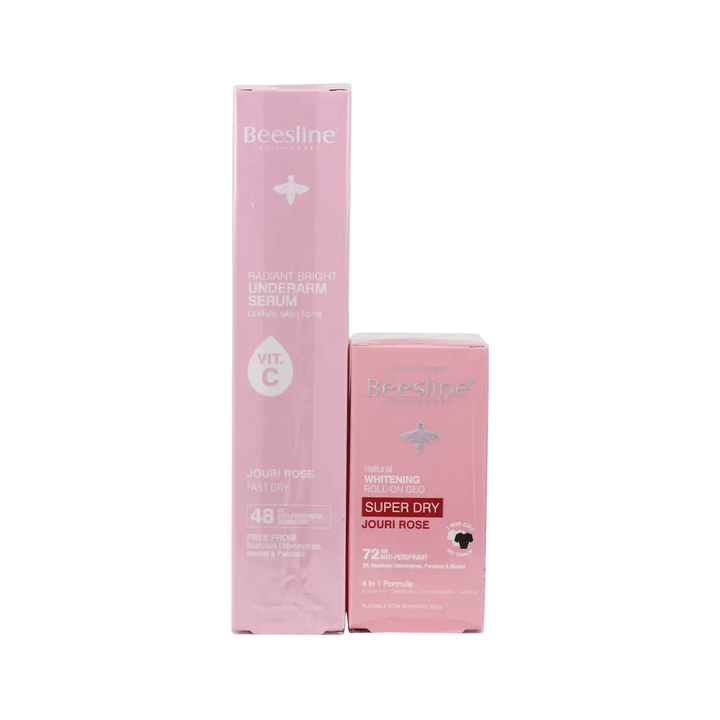 97161-Beesline Combo Roll On + Spray Jouri Rose-Set +1