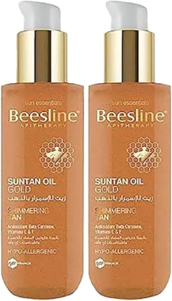 Beesline Suntan Oil Gold 200ml 1+1 Offer