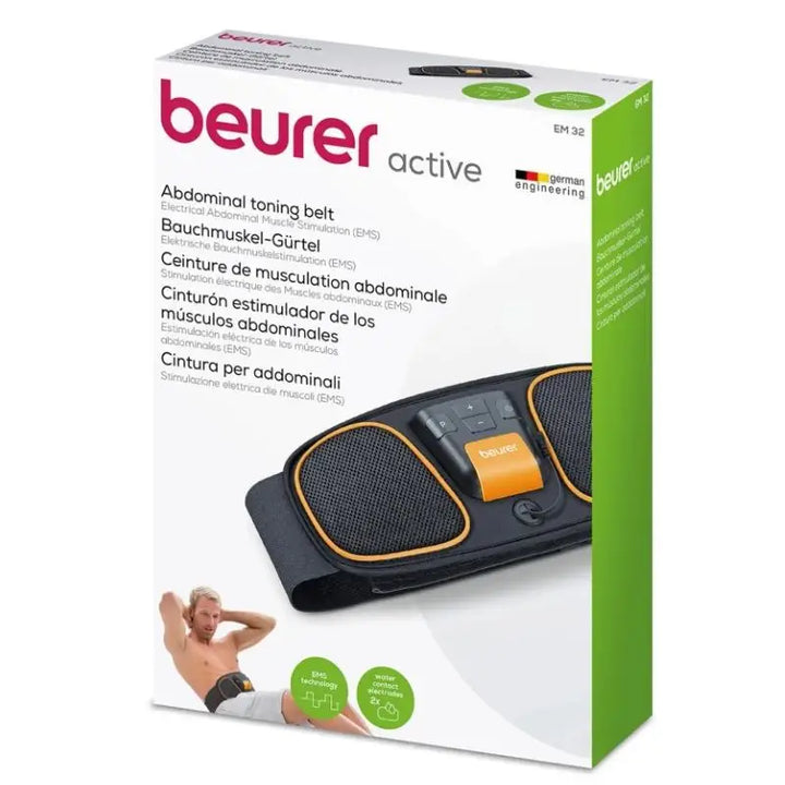 54780-Beurer Fitness Abdominal Toning Belt-EM32 +4