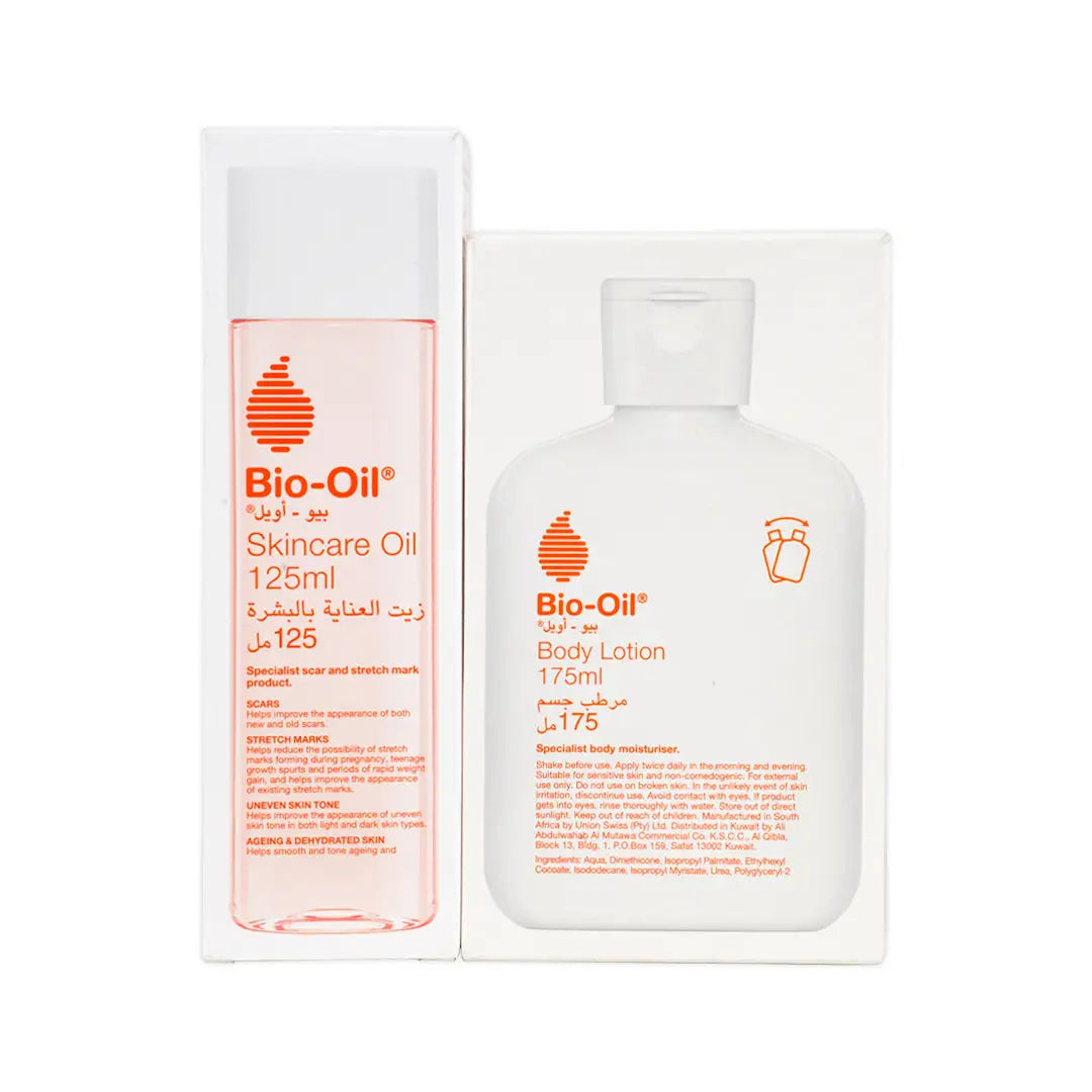Bio Oil Body Lotion + Natural Oil 125 Set