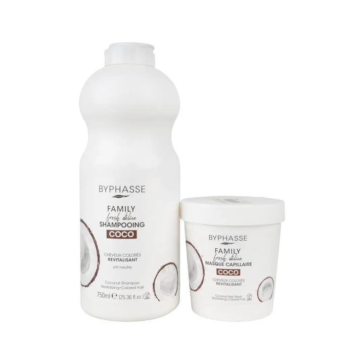97368-Byphasse Fresh Delice Shampoo + Mask Coco Set +1