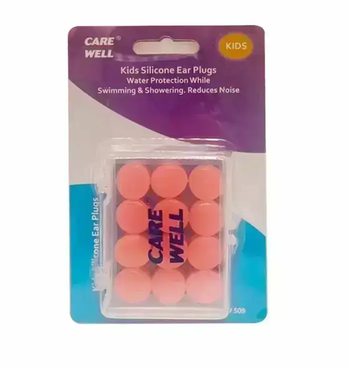 CARE WELL KIDS SILICONE EAR PLUGS (CW 509)