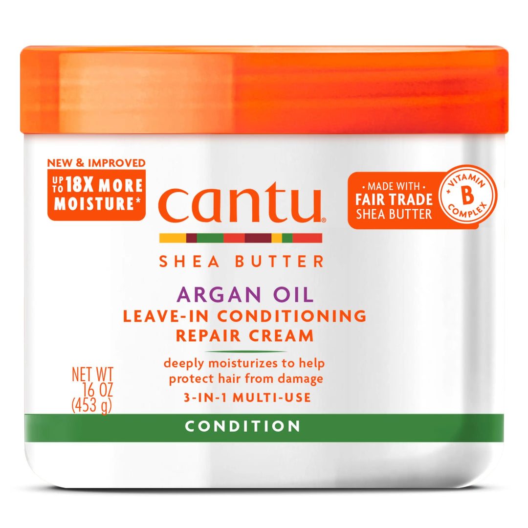 55034-Cantu Leave-In Conditioning Repair Cream 453G-Argan Oil +3