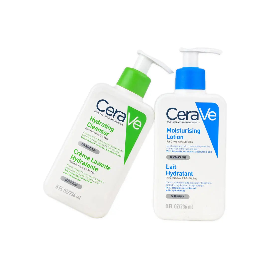Cerave Cleanser + Moistorizing Small Set