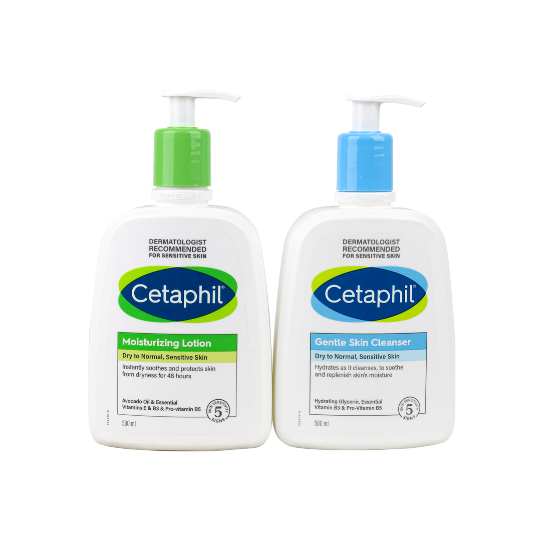 Cetaphil Lotion + Cleanser Set