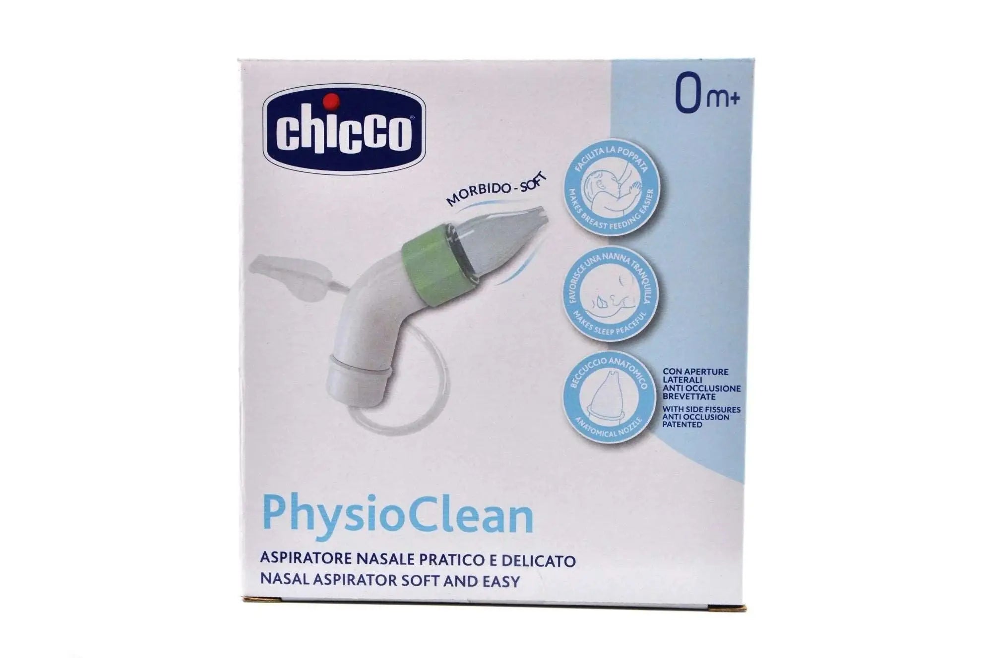 Chicco Physio Clean Nasal Aspirator Soft & Easy (0m+)-3537