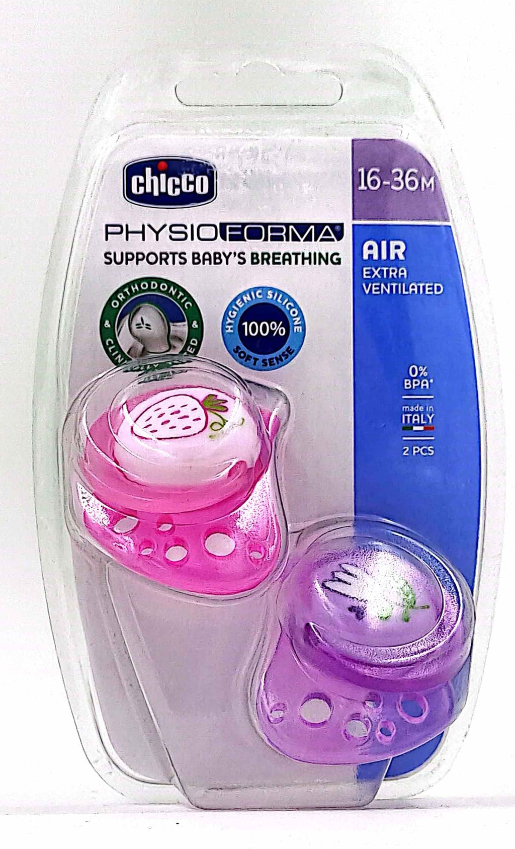 Chicco Physioforma Air Extra Ventilated Pink(16-36M)2pc-9715