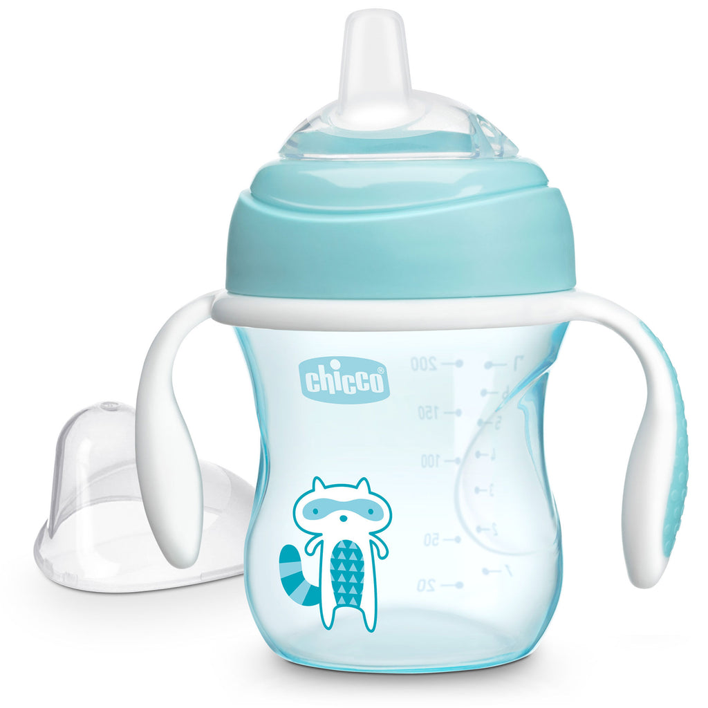 Chicco Transition Cup Boy (4m+) 200ml-9989