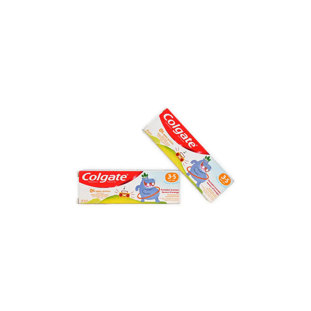 Colgate Kids 3-5 Years Toothpaste-Orange Set