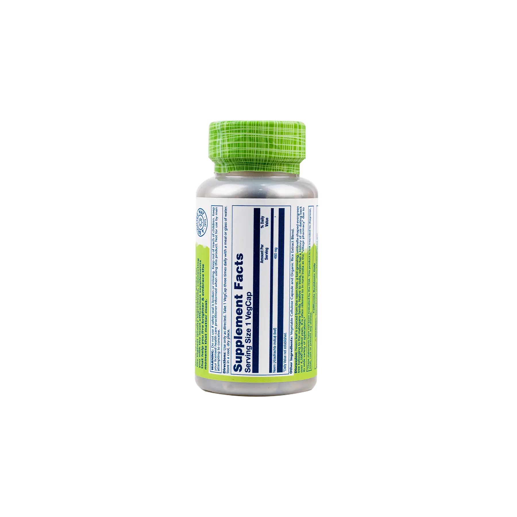 Solaray Neem 460mg 100 Vegcaps