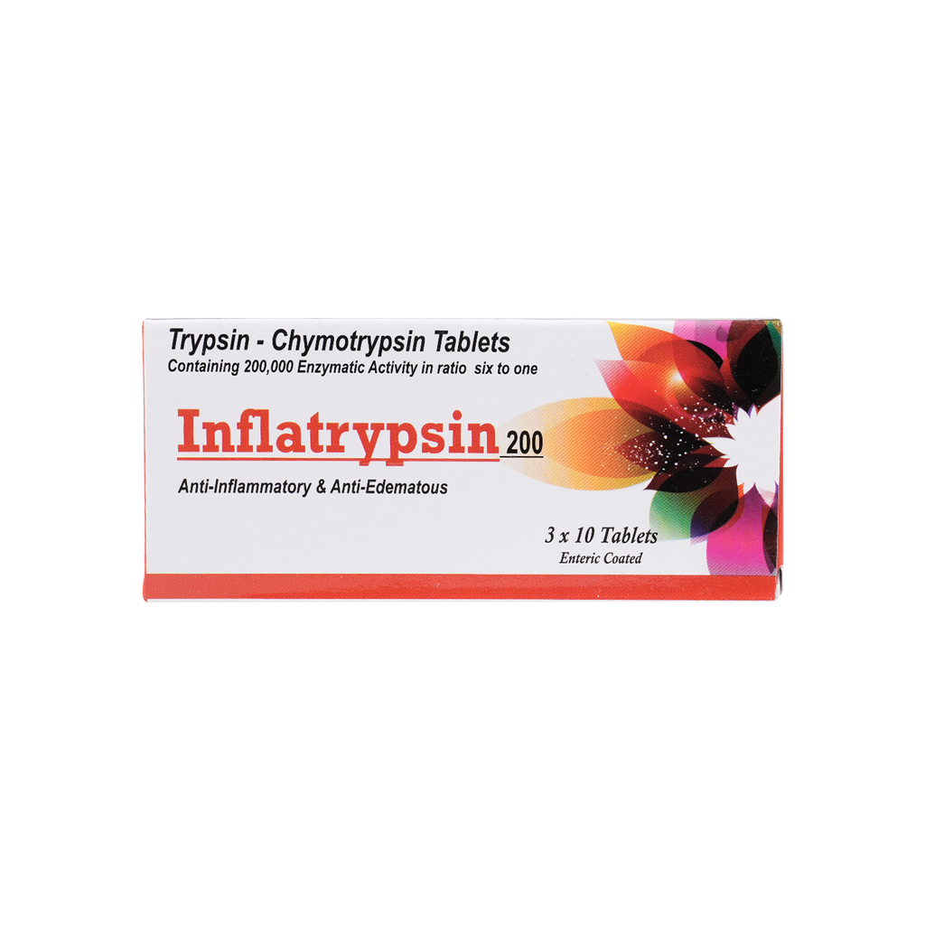 Inflatrypsin 200 30Tablets