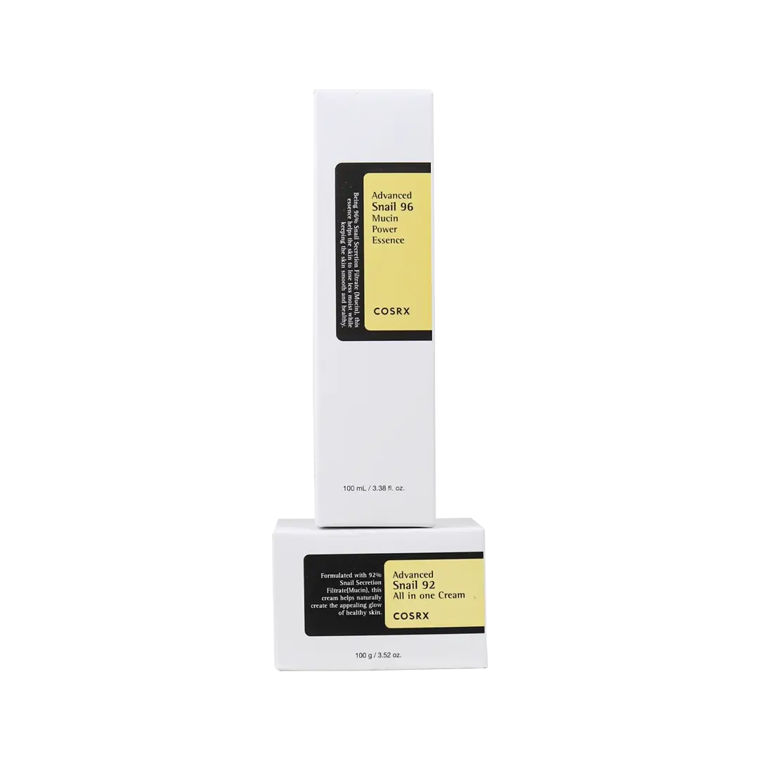 97124-COSRX Advanced Snail 96 Mucin Power Essence + All in one Cream Set +1
