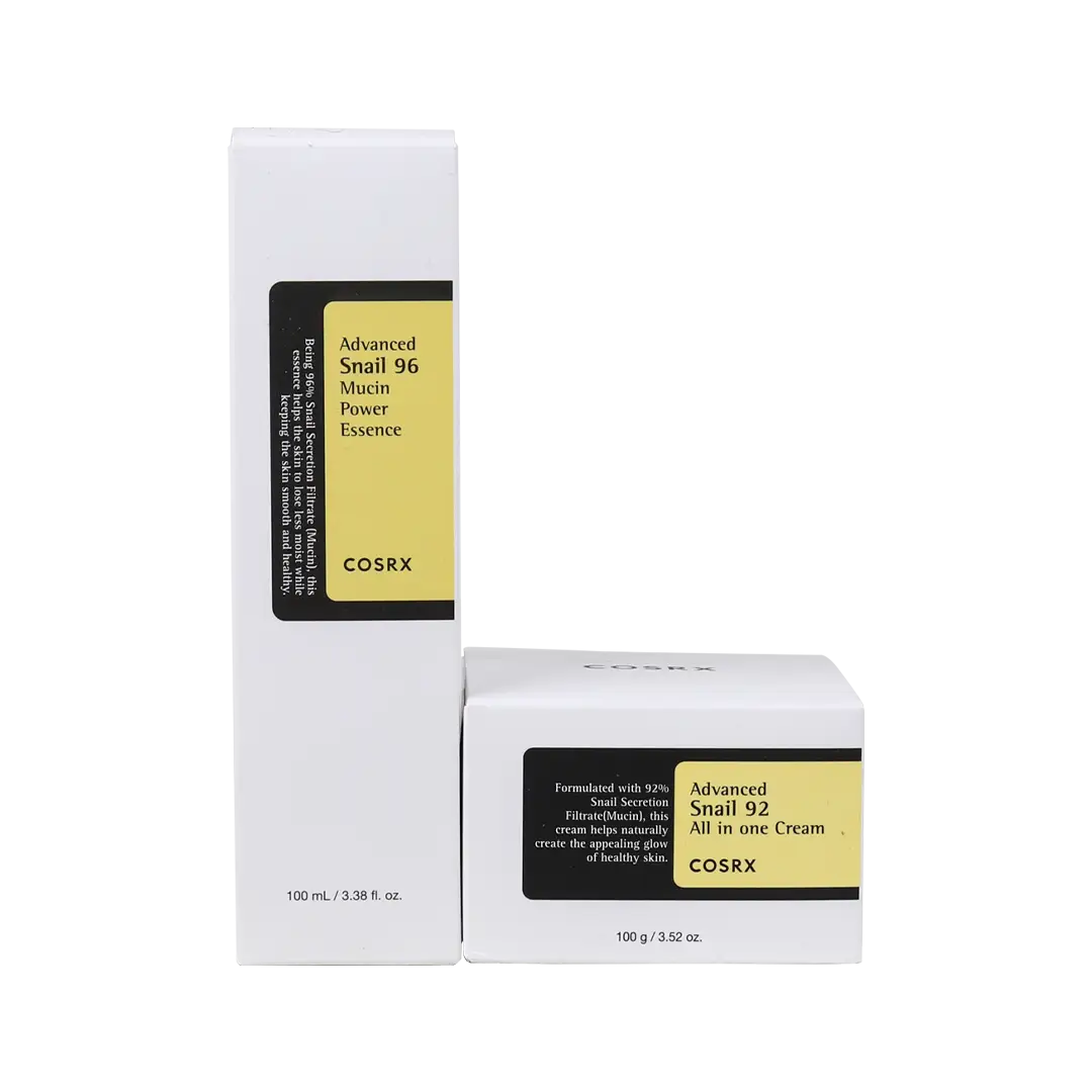 97124-COSRX Advanced Snail 96 Mucin Power Essence + All in one Cream Set