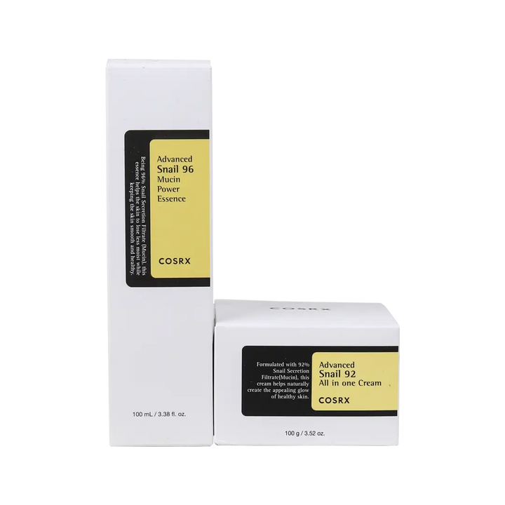 97124-COSRX Advanced Snail 96 Mucin Power Essence + All in one Cream Set