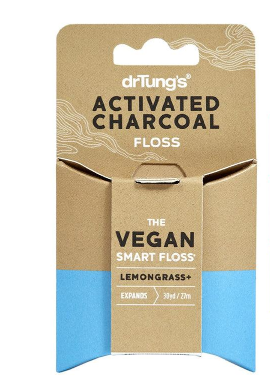 DRTUNG'S ACTIVATED CHARCOAL FLOSS 27M 75591