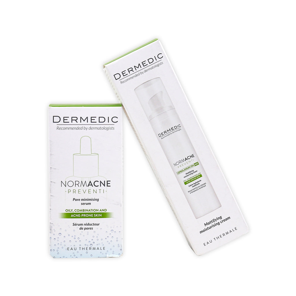 Dermedic Normacne Serum + Moisturizing Cream Set