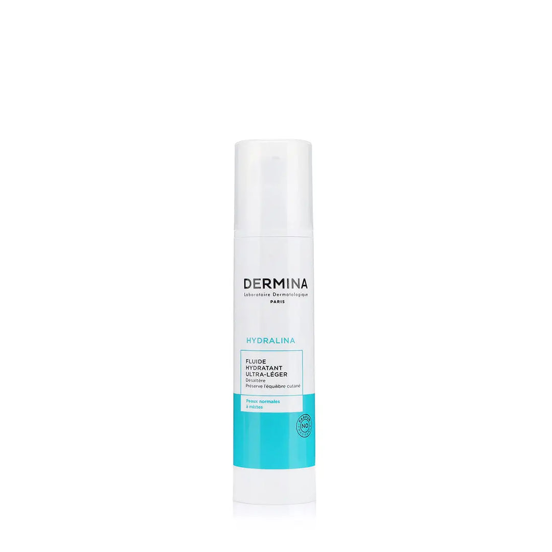 53649-Dermina Hydralina Ultra-Light Moisturizing Fluid 50ml +6