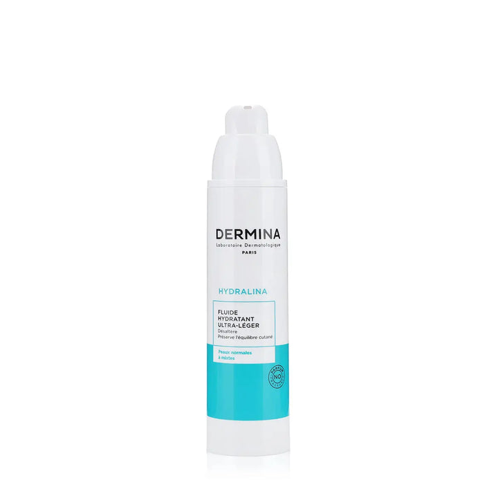 53649-Dermina Hydralina Ultra-Light Moisturizing Fluid 50ml +5