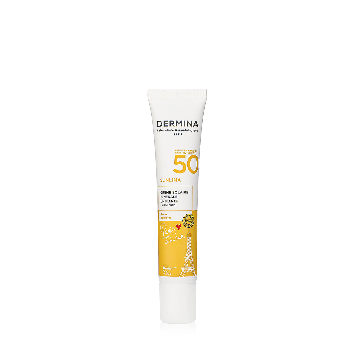 Dermina Sunlina Unifying Mineral Sun Cream Spf50 40ml