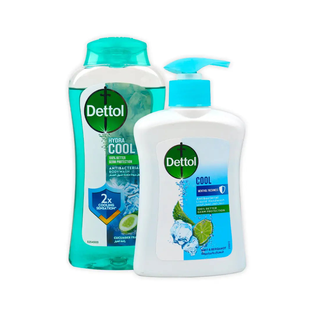 97257-Dettol Hand Wash + Body Wash Set