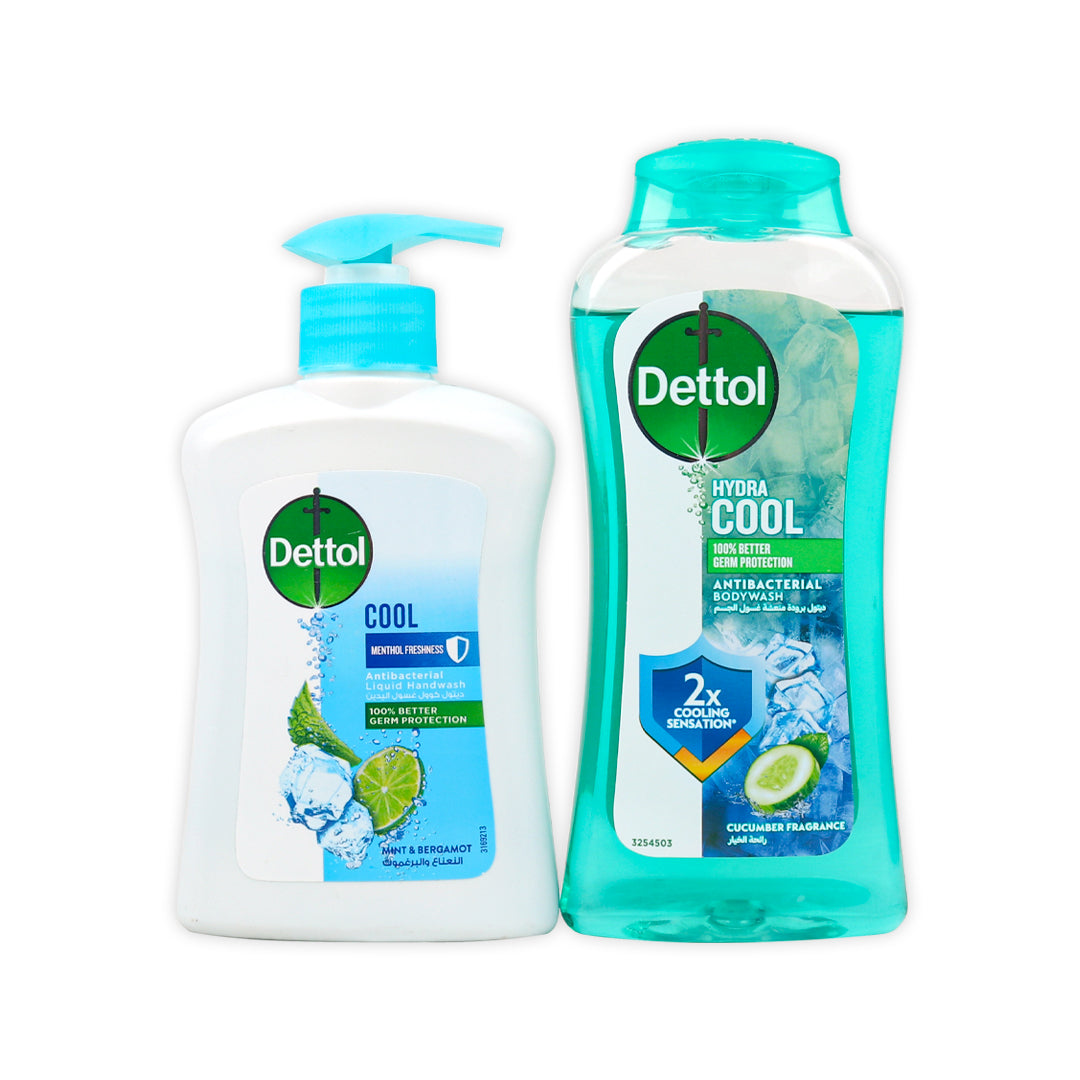 Dettol Hand Wash + Body Wash Set