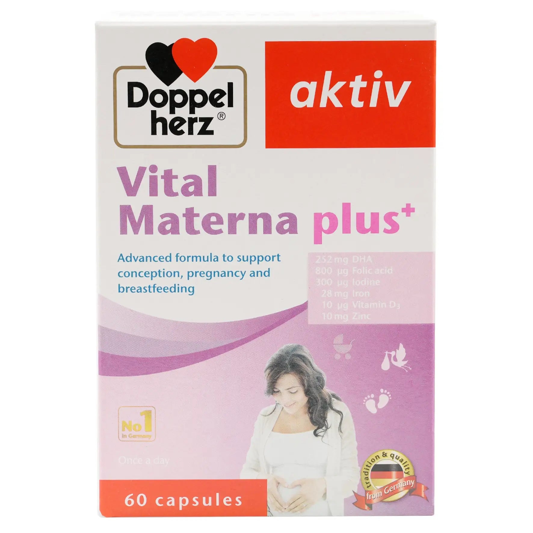 Doppelherz Aktiv Vital Materna Plus 60cap