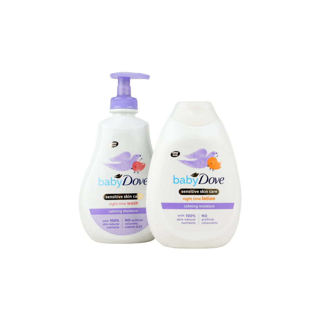 Dove Baby Night Time Wash + Lotion Set