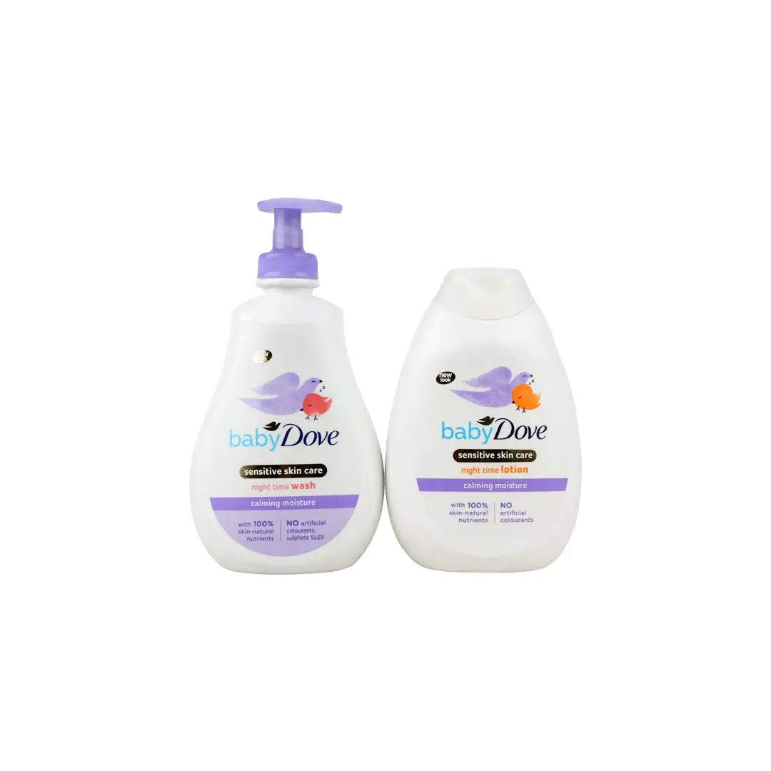 97210-Dove Baby Night Time Wash + Lotion Set +1