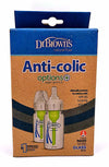 Dr Browns Anti-Colic Baby Glass Bottle(0m+)2x120ml-1331