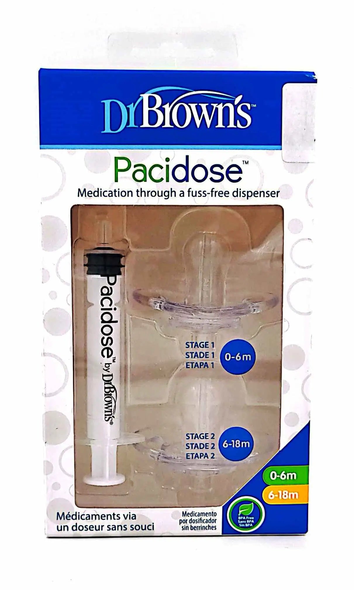 Dr Browns Pacidose Medicine Dispenser Combo Pack-0884