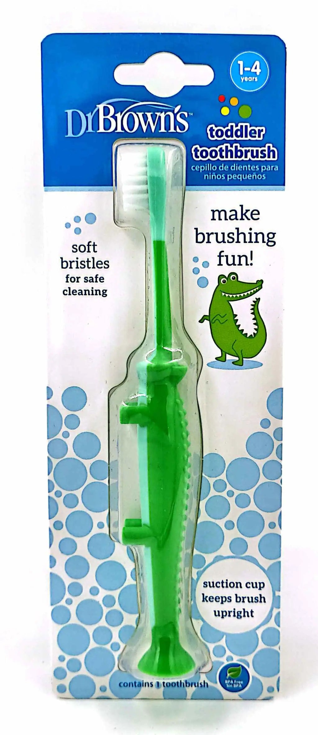 Dr Browns Toddler ToothBrush Crocodile(1-4Years)-6467