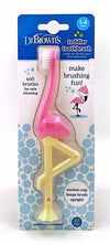 Dr Browns Toddler ToothBrush Flamingo(1-4Years)-6450
