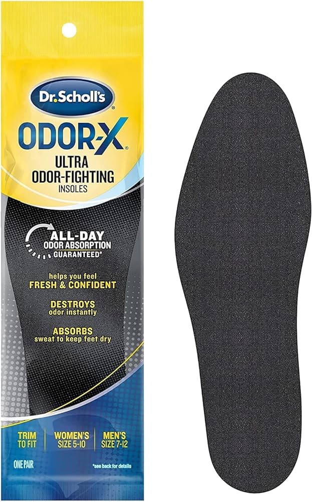 Dr.Scholl's Odor-X Ultra Odor-Fighting Men/Women 1Pair
