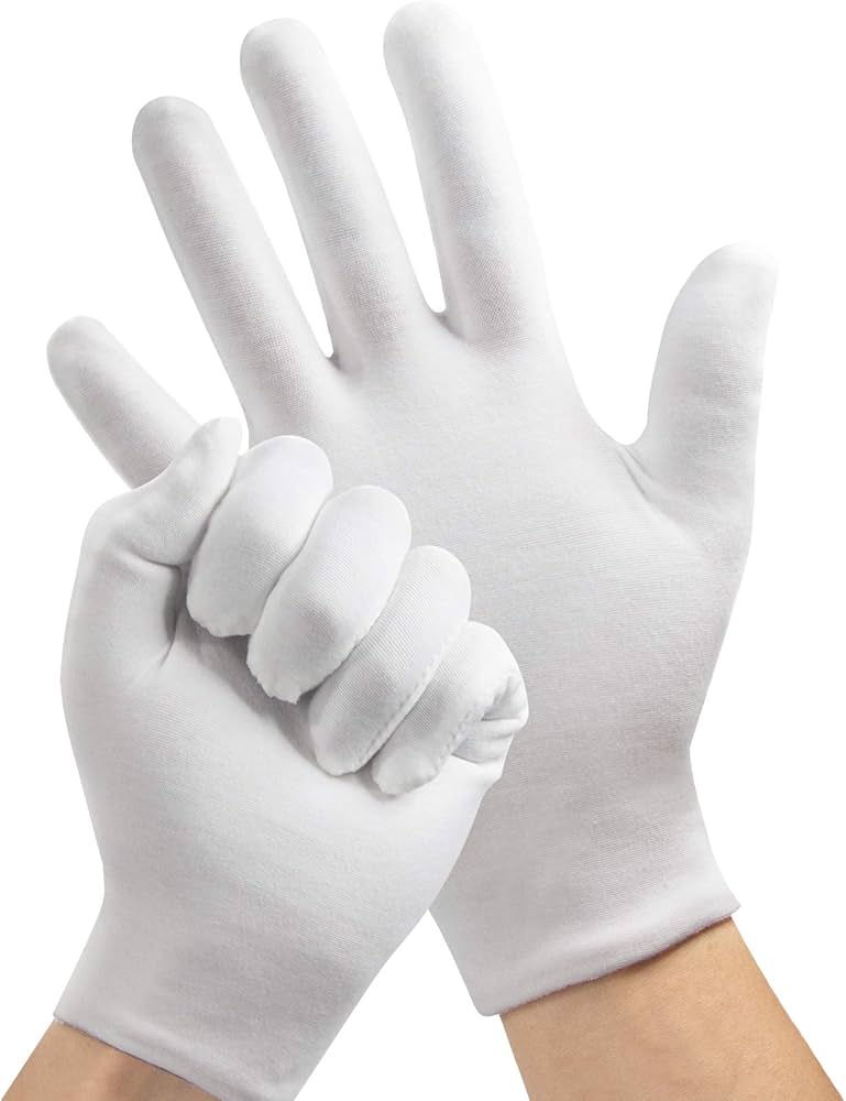 Dr Well Help Moisturizing Gloves White-S