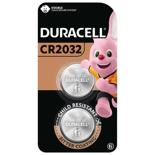 Duracell Lithium Coin Battery 2pcs-CR2032