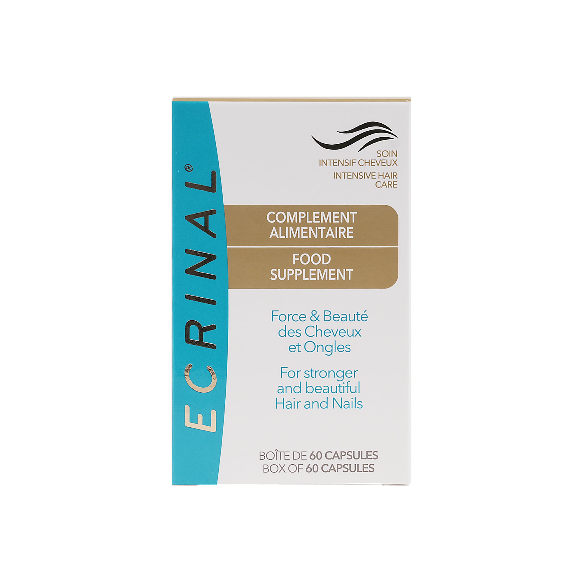 Ecrinal Stronger & Beautiful Hair And Nails 60Capsules